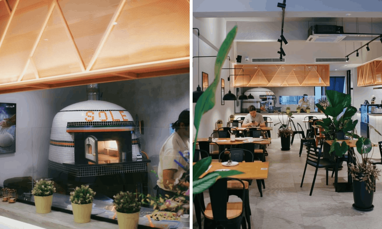 wood-fired pizza klang valley - monkey coffee cup