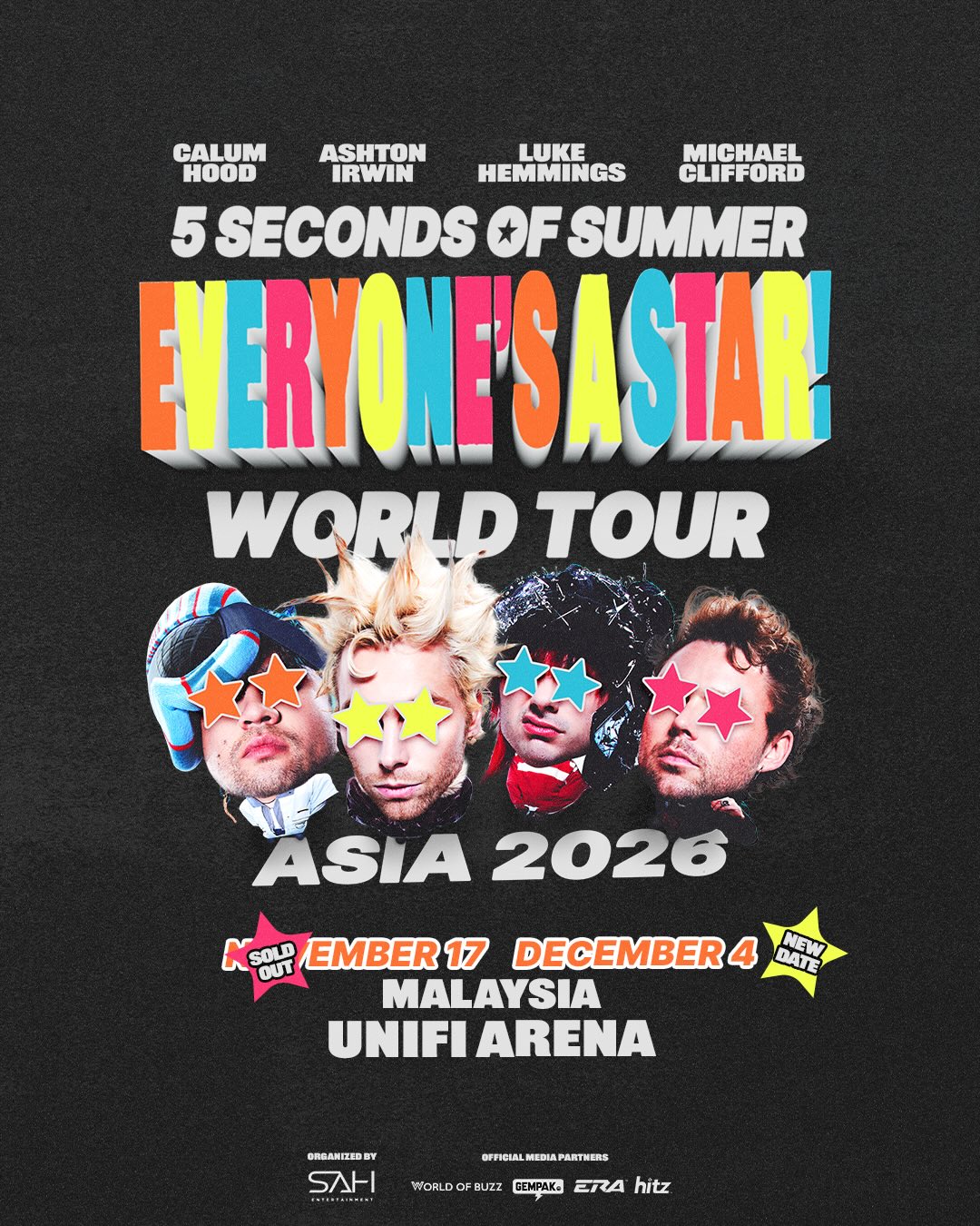 5SOS concert Malaysia
