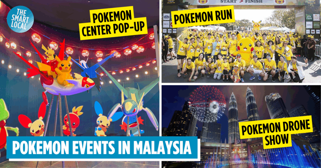 All The Pokémon Events In KL To Catch This Year, Including A Pokémon Center Pop-Up & Drone Show