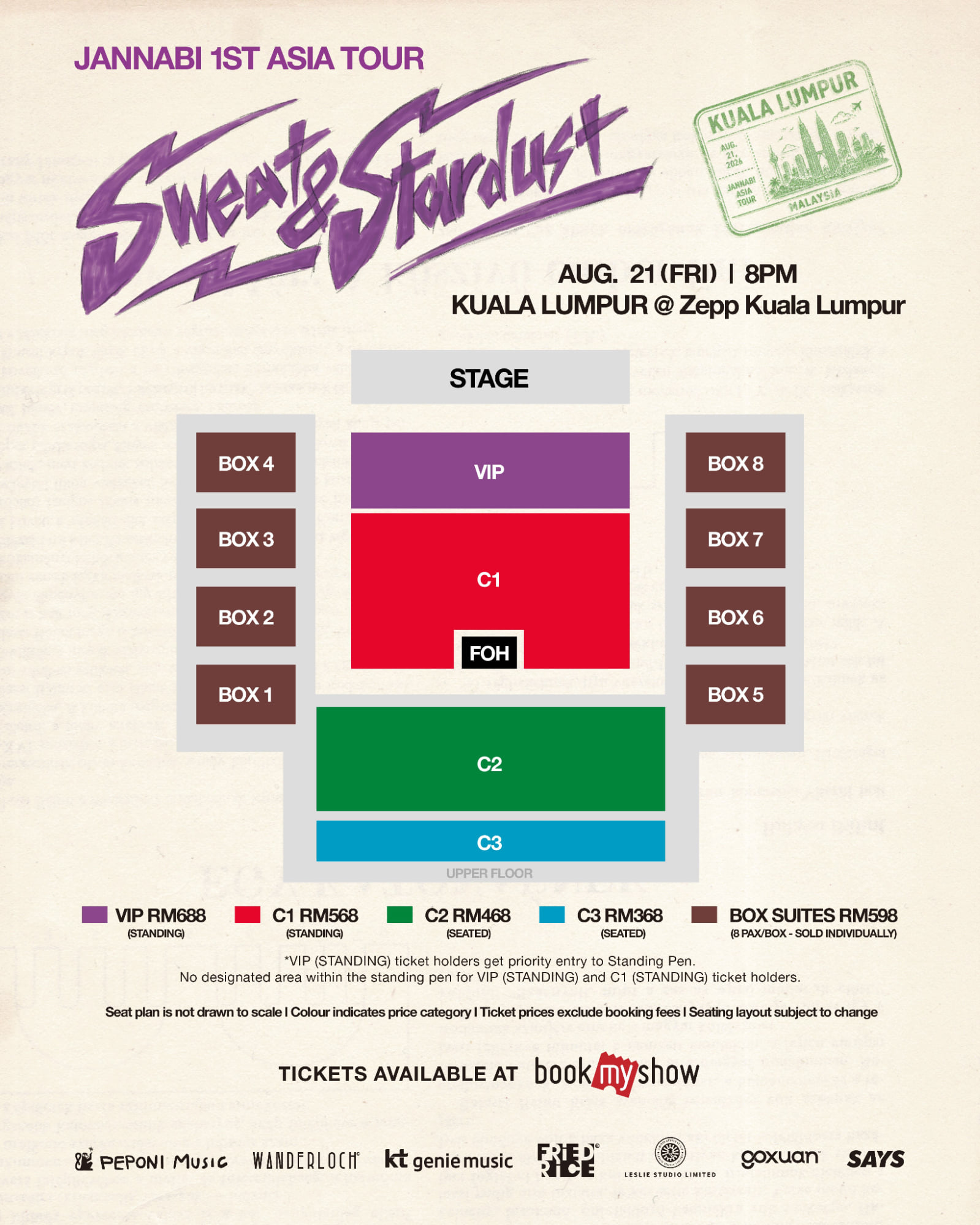 jannabi malaysia - seat map