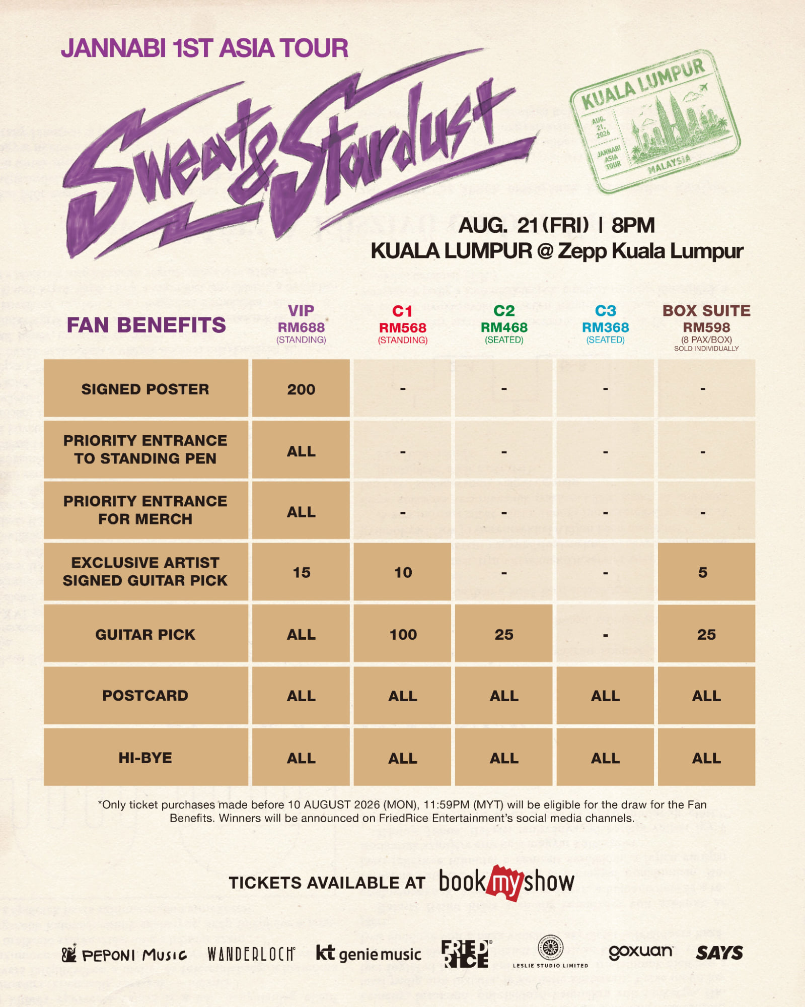 jannabi malaysia - tickets