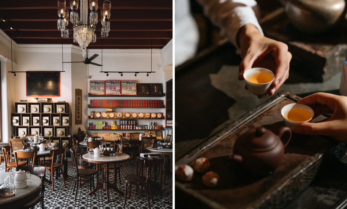 things to do penang - ten yee tea