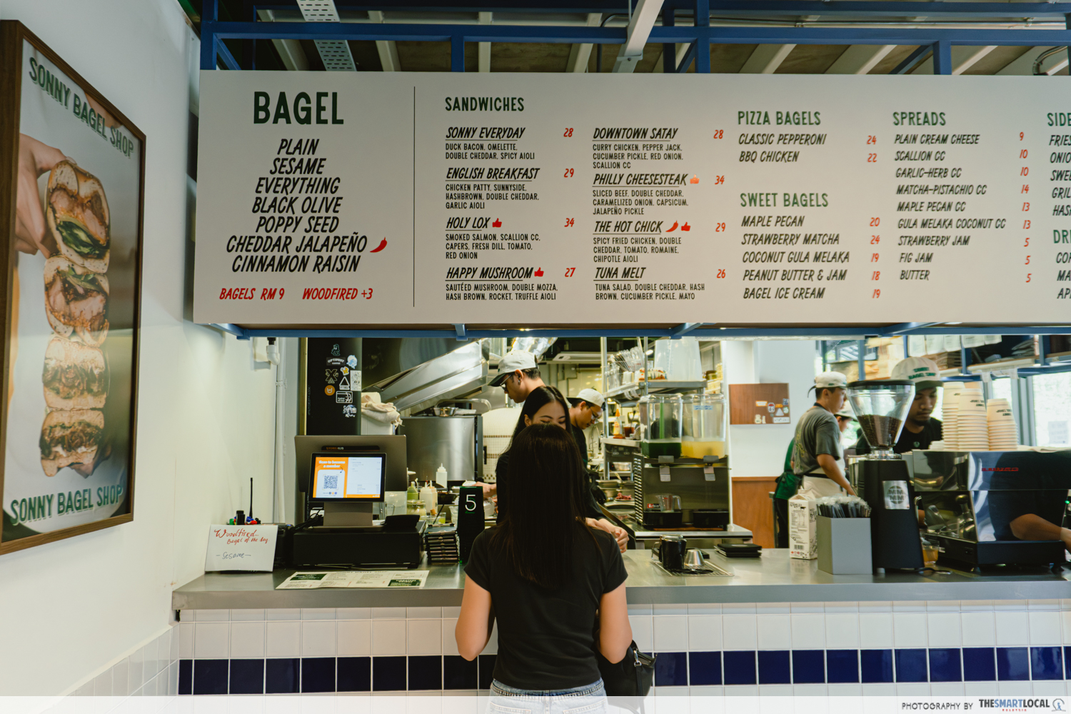 Sonny Bagel Shop - menu