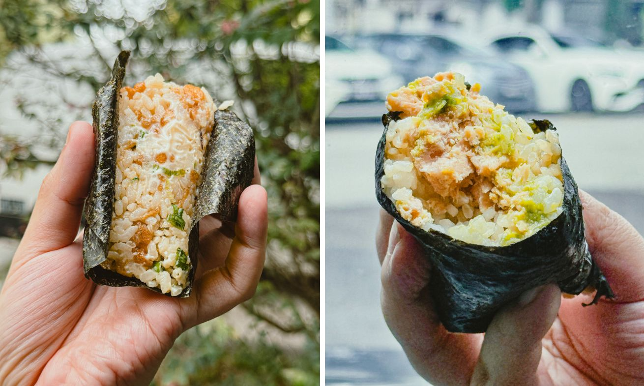 niko niko onigiri puchong - fillings