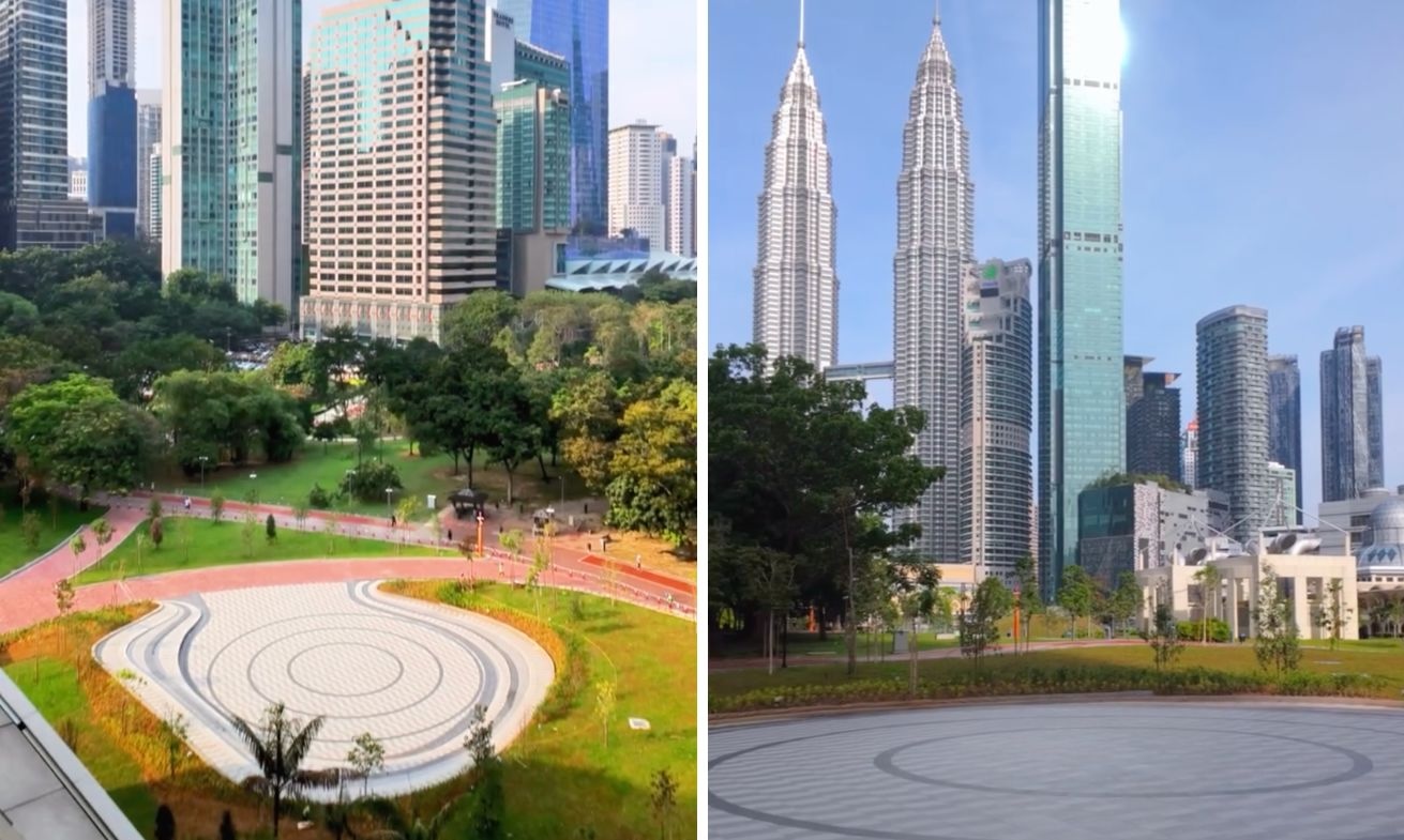 ombak klcc mall - stargazing piazza