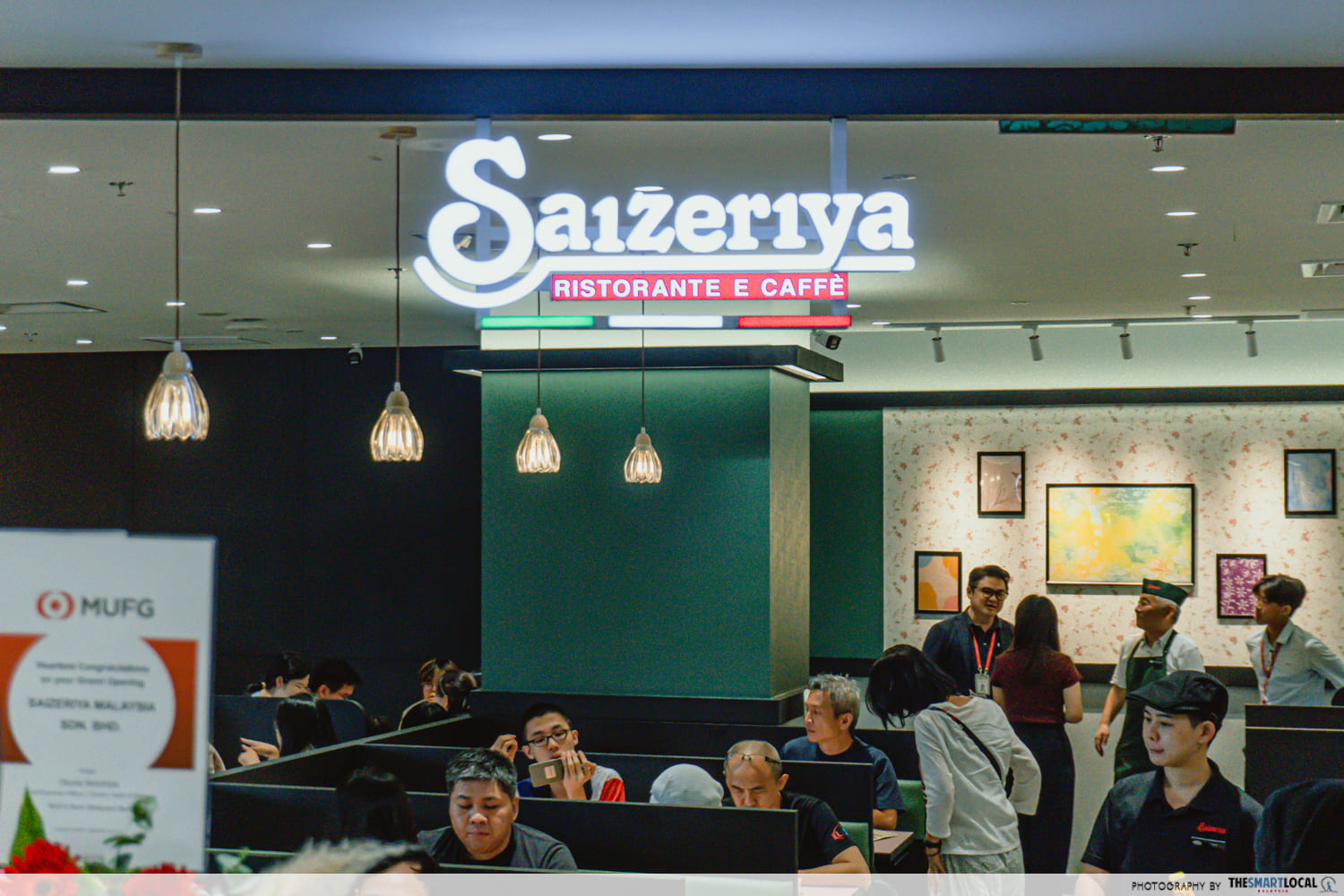saizeriya opens malaysia outlet - storefront