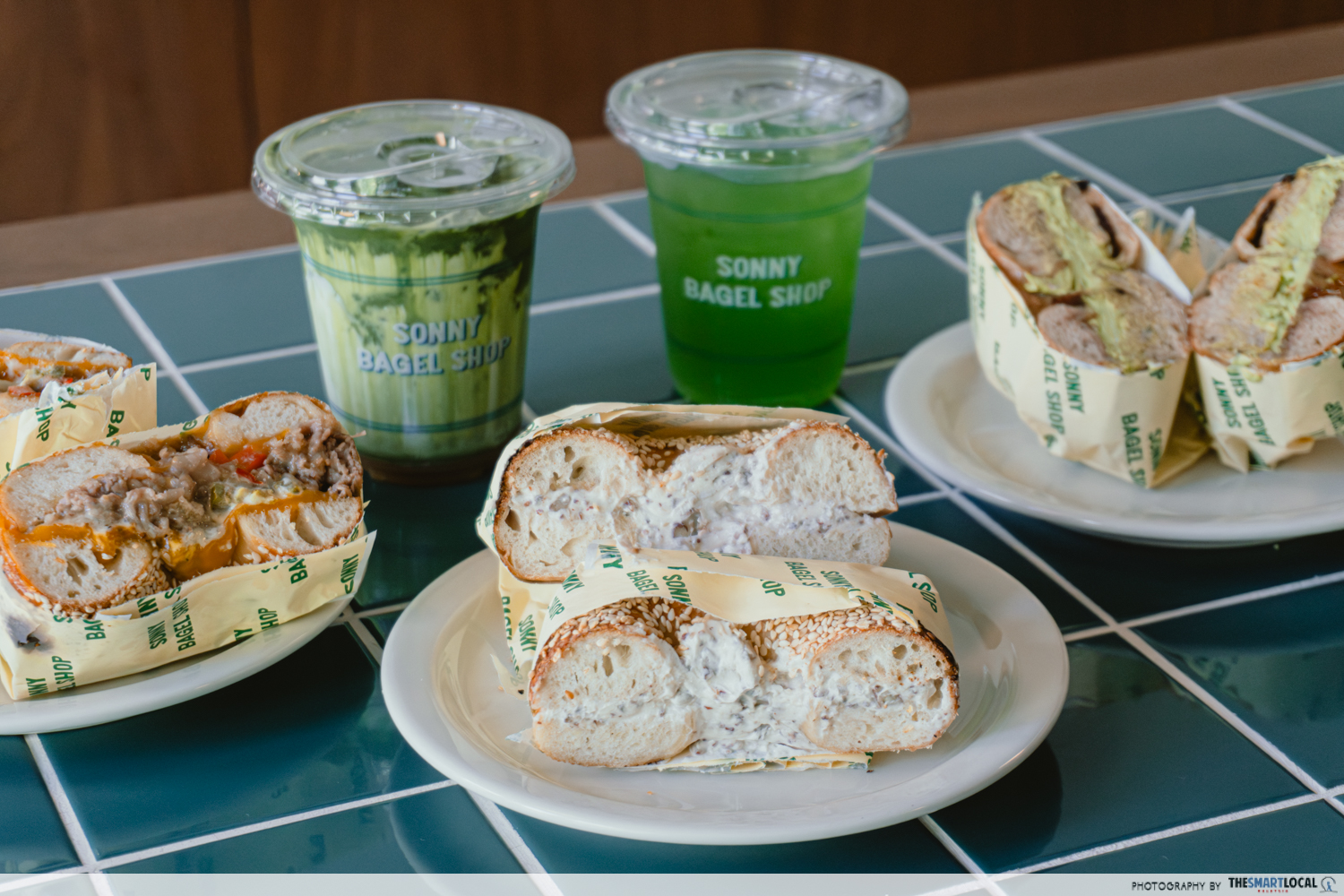 Sonny Bagel Shop - bagels and drinks