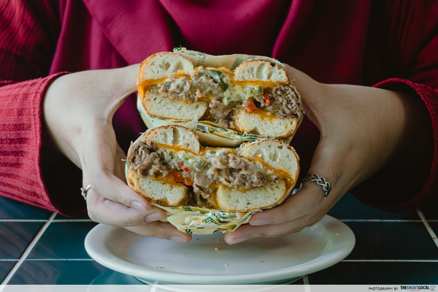 Sonny Bagel Shop - philly cheesesteak