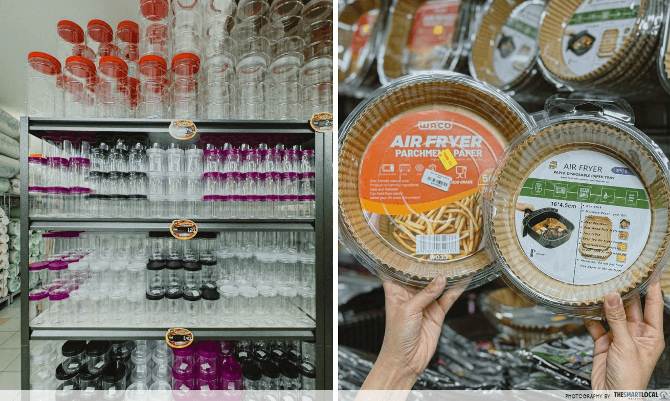 cowboy sungai besi - plastic containers, air fryer liners