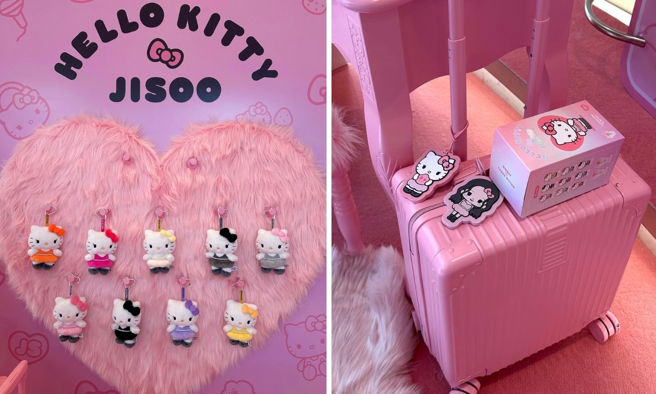 hello kitty x jisoo at don don donki malaysia - merch