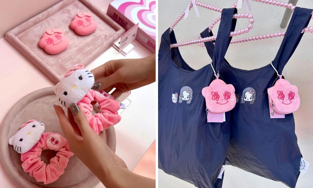 hello kitty x jisoo at don don donki malaysia - merch