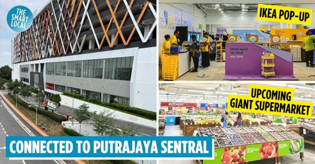 There’s A New Mall Connected To Putrajaya MRT Station With An IKEA Pop-Up, Popular Coffee Spots & More