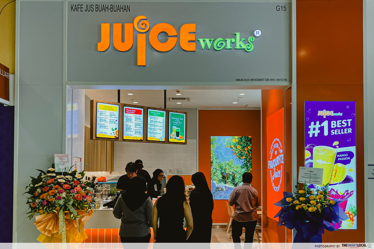 destina putrajaya mall - juice works