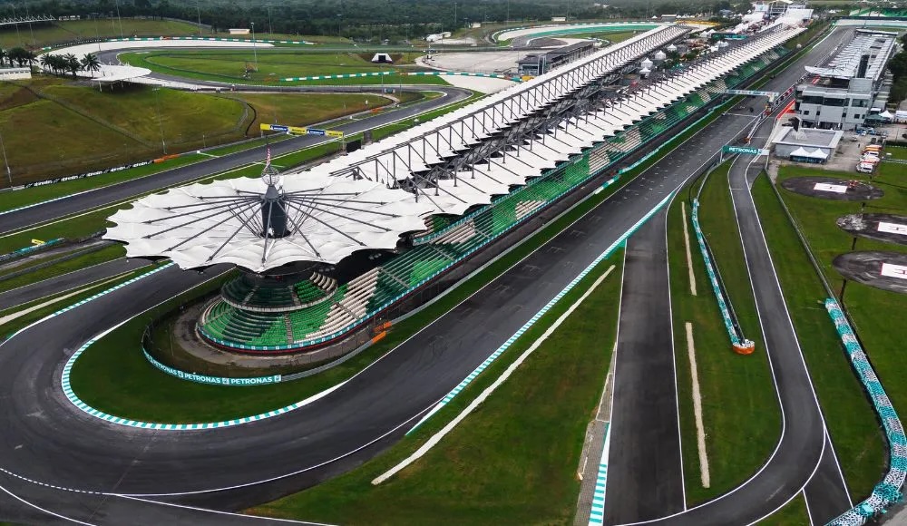 f1 grand prix in malaysia - sepang international circuit