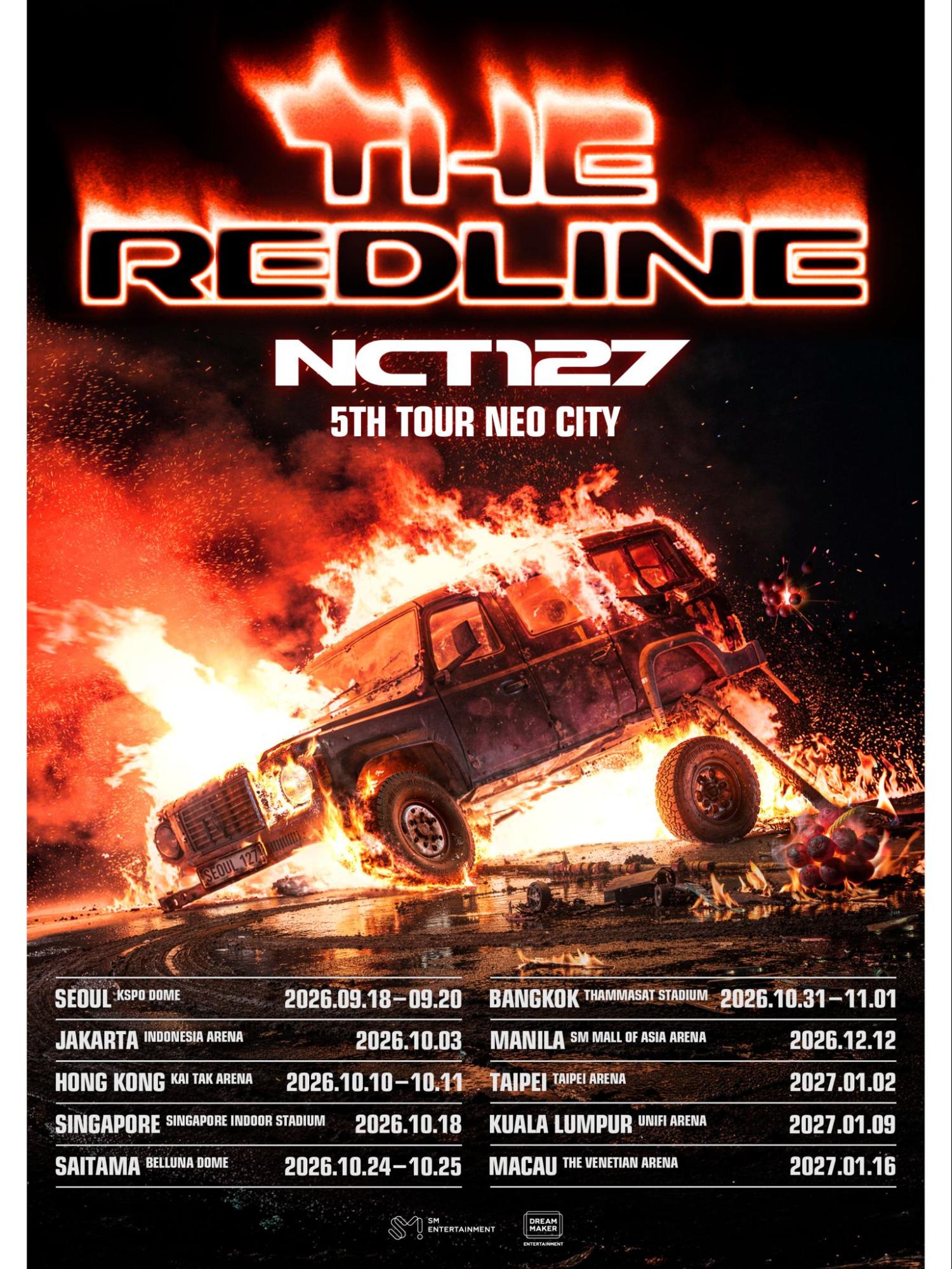 nct127 malaysia - tour list