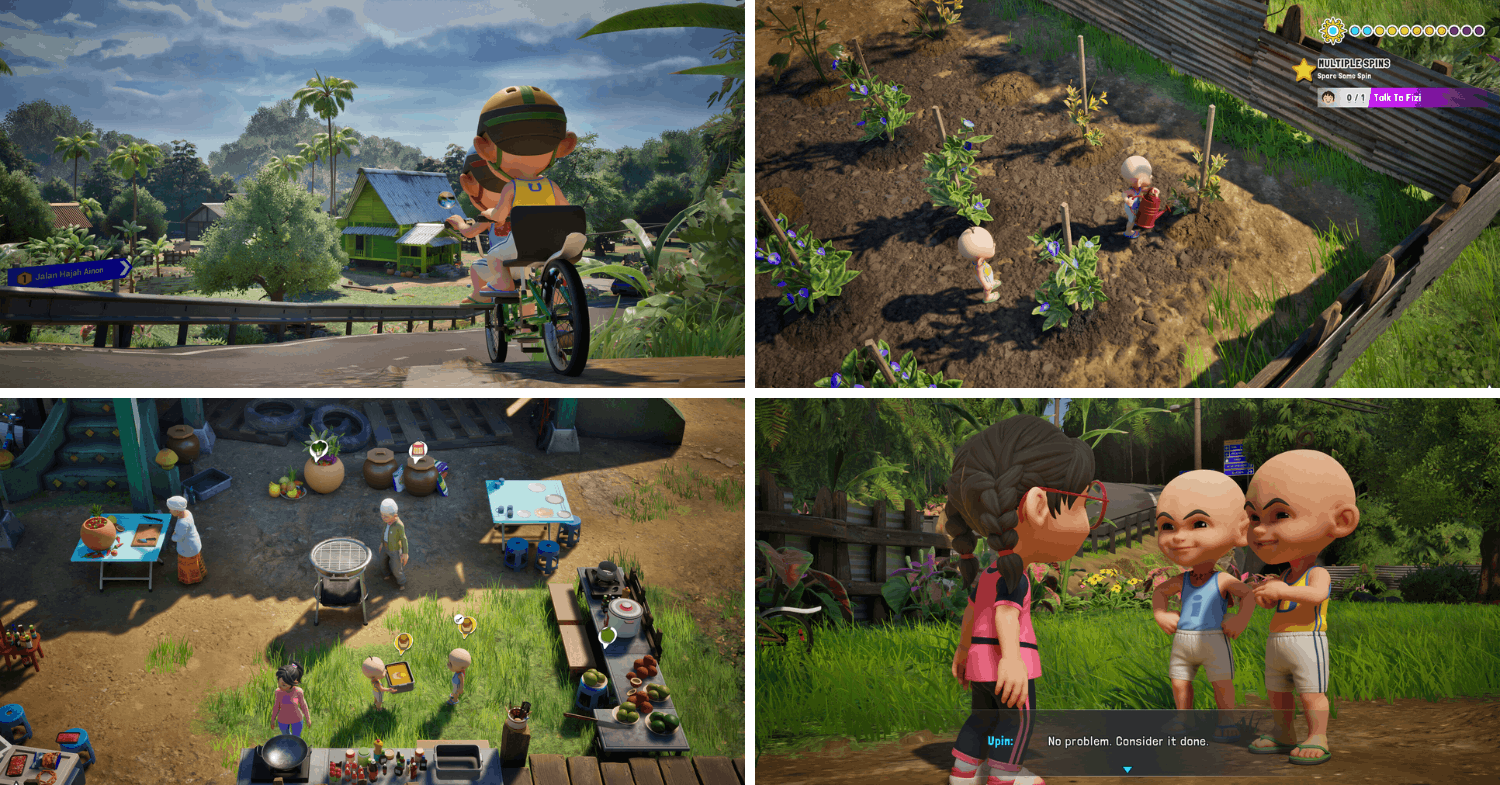 malaysian video games - upin & ipin universe