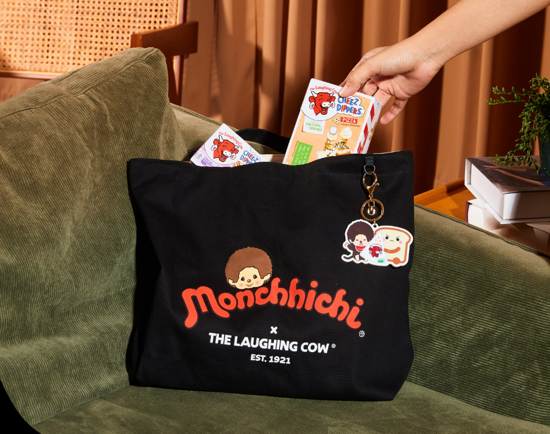 MONCHHICHI THE LAUGHING COW MALAYSIA - TOTE BAG