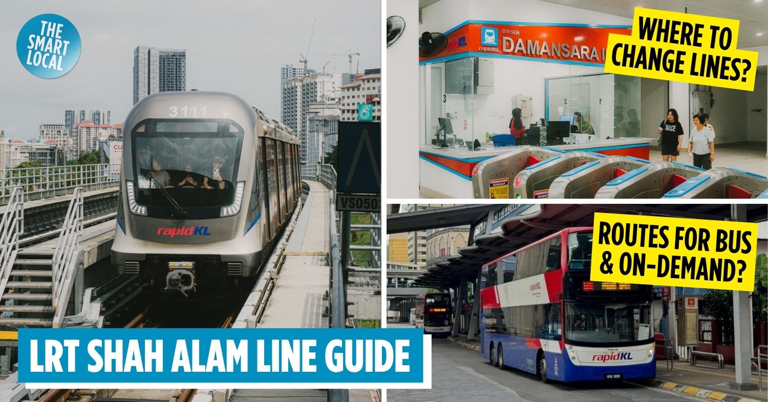 LRT Shah Alam Guide: 20 New Stations, Interchanges & Other Key Things To Know About The New Line