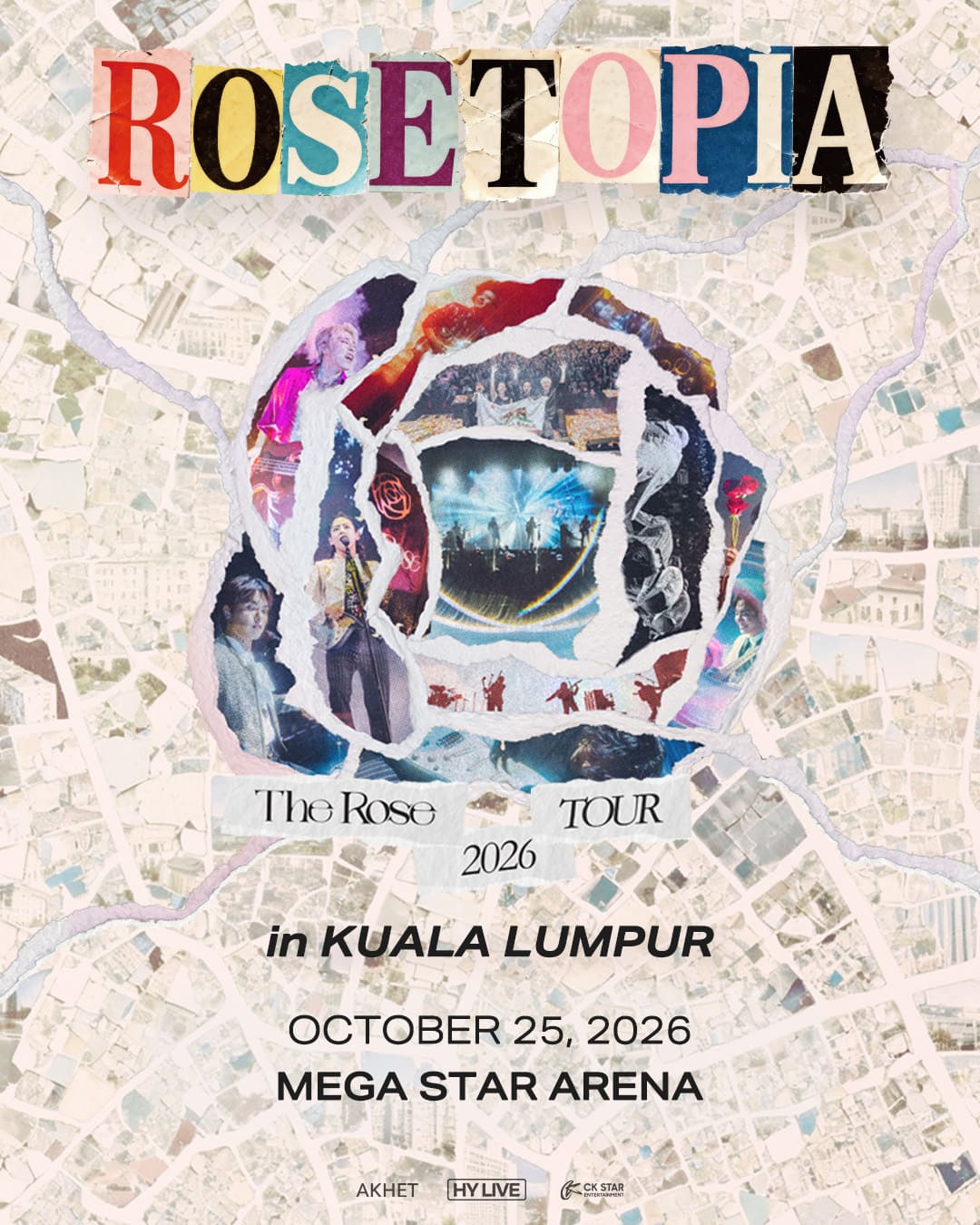 the rose rosetopia in malaysia - mega star arena