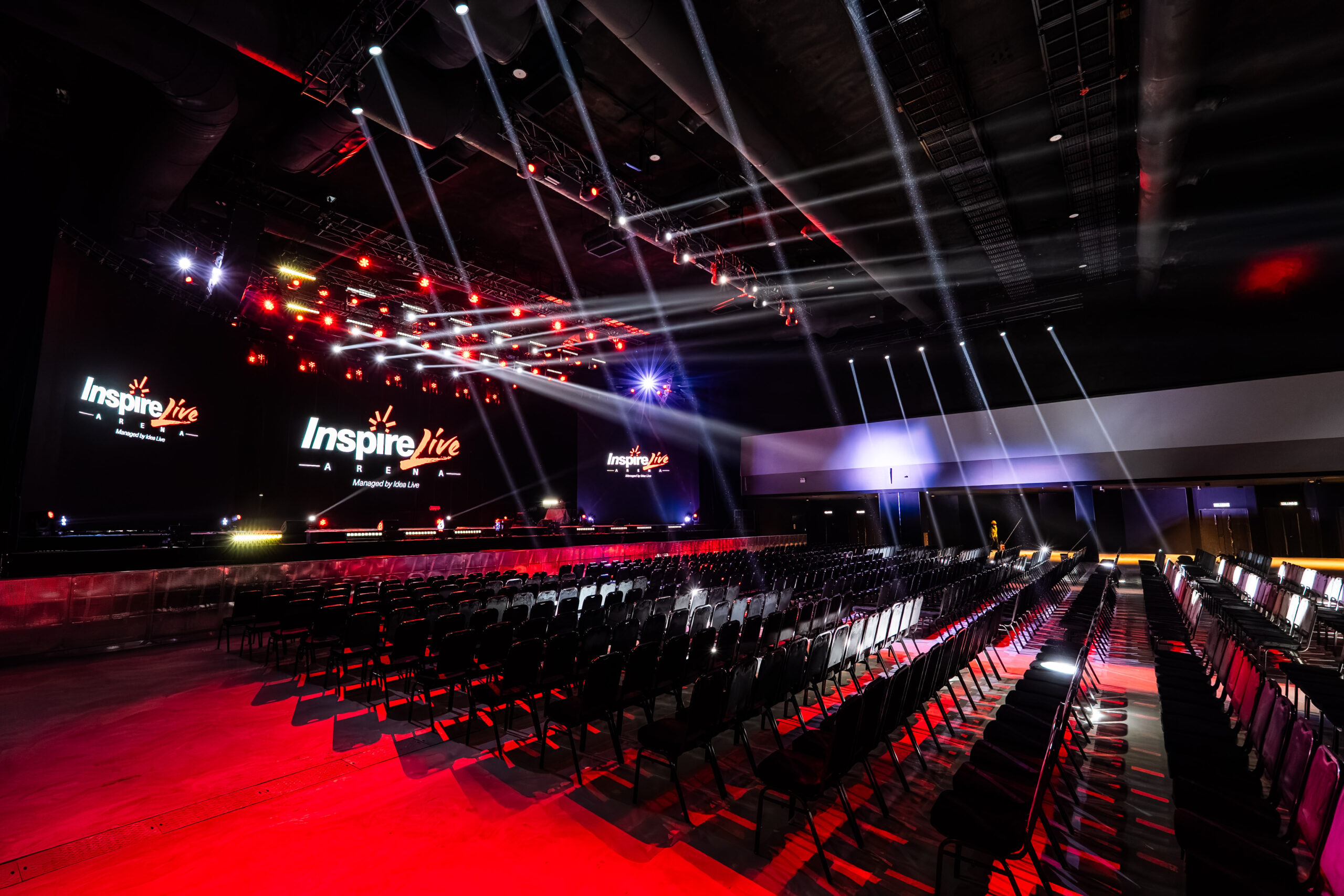 inspire live arena - seats