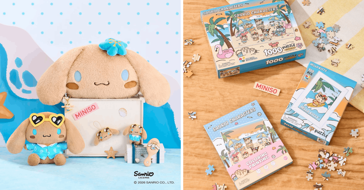 MINISO Sanrio Sun-Kissed Pop-Up Store in KL - puzzles