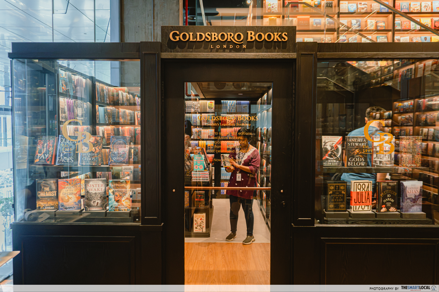 goldsboro books at the sunway library by bookxcess - entrance