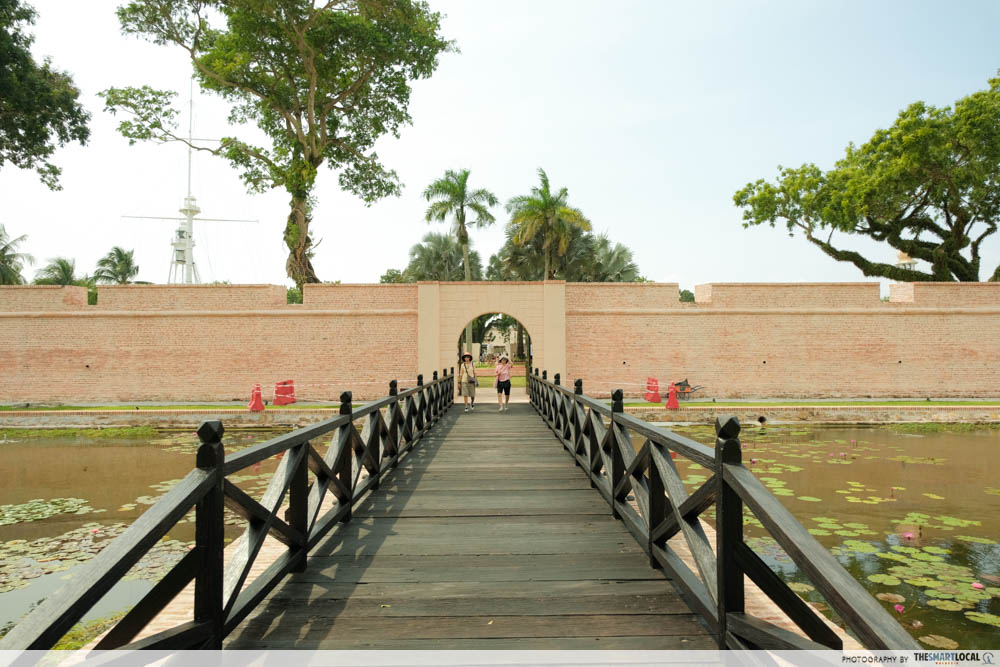 fort cornwallis - bridge