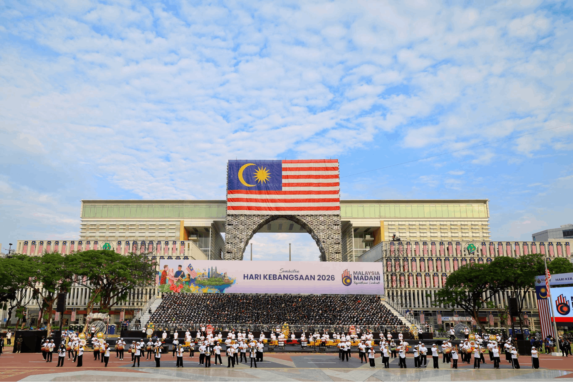 merdeka day 2026 parade - main stage