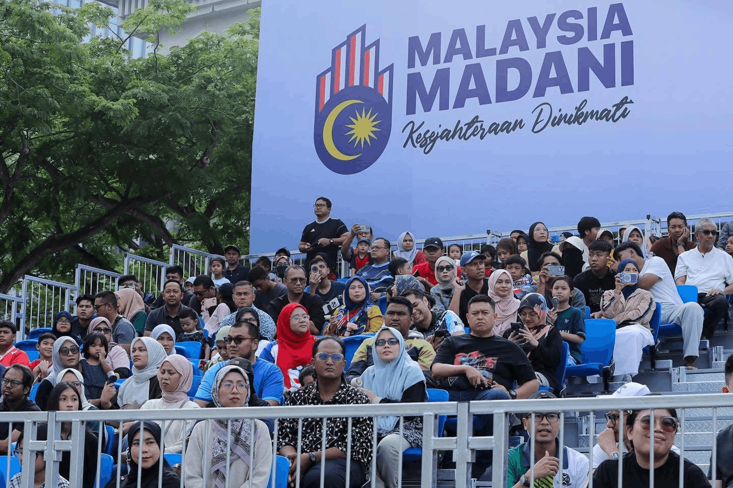 merdeka day 2026 parade - tiered seats