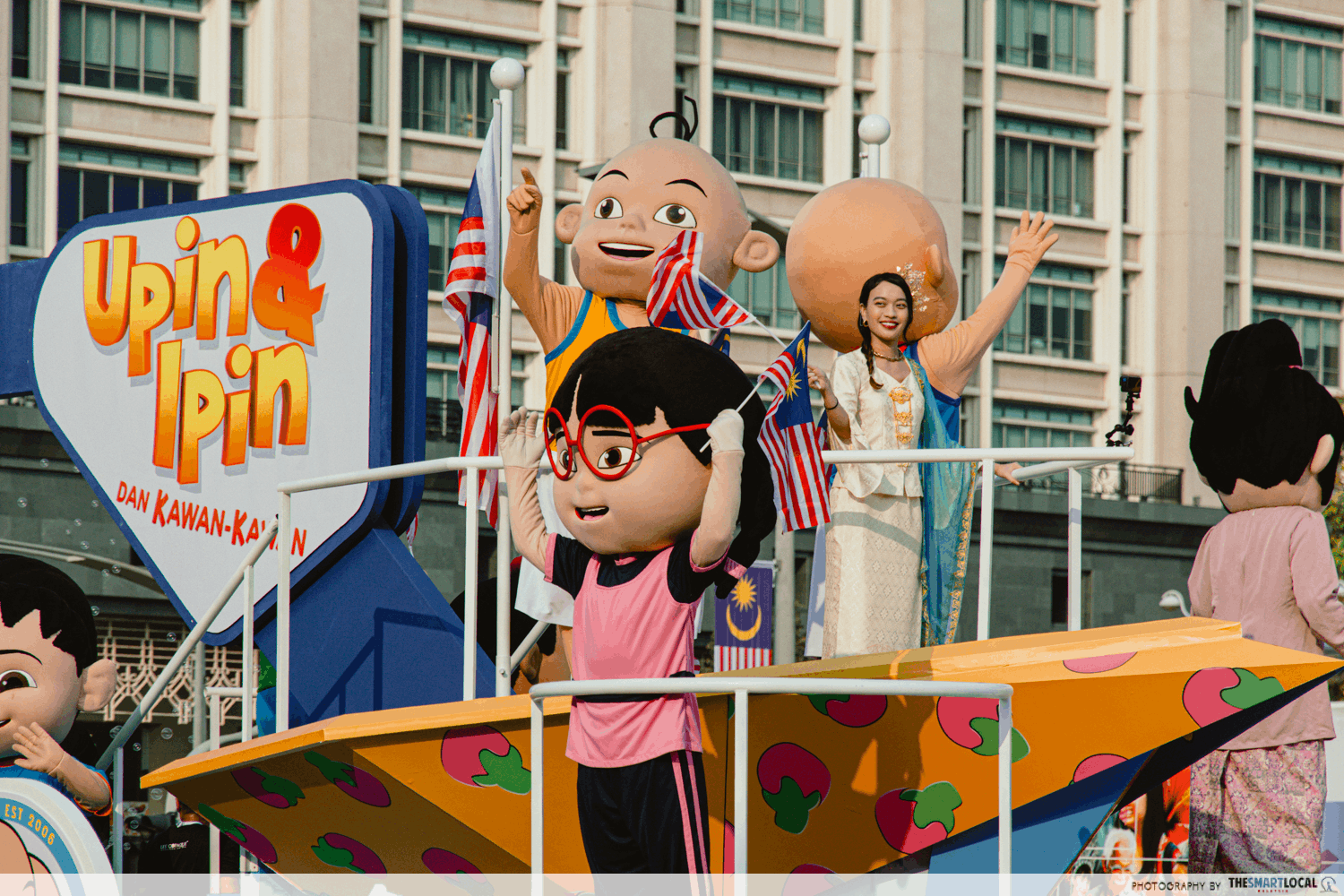 merdeka day 2026 parade - upin & ipin