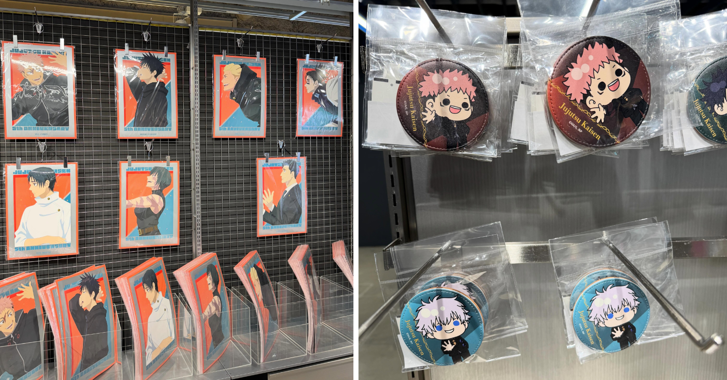 jujutsu kaisen pop-up tokyo