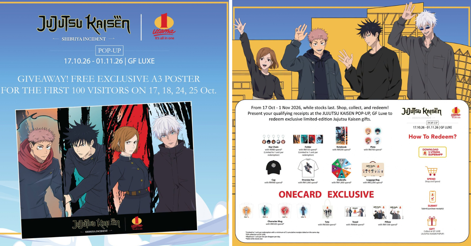 jujutsu kaisen pop-up malaysia