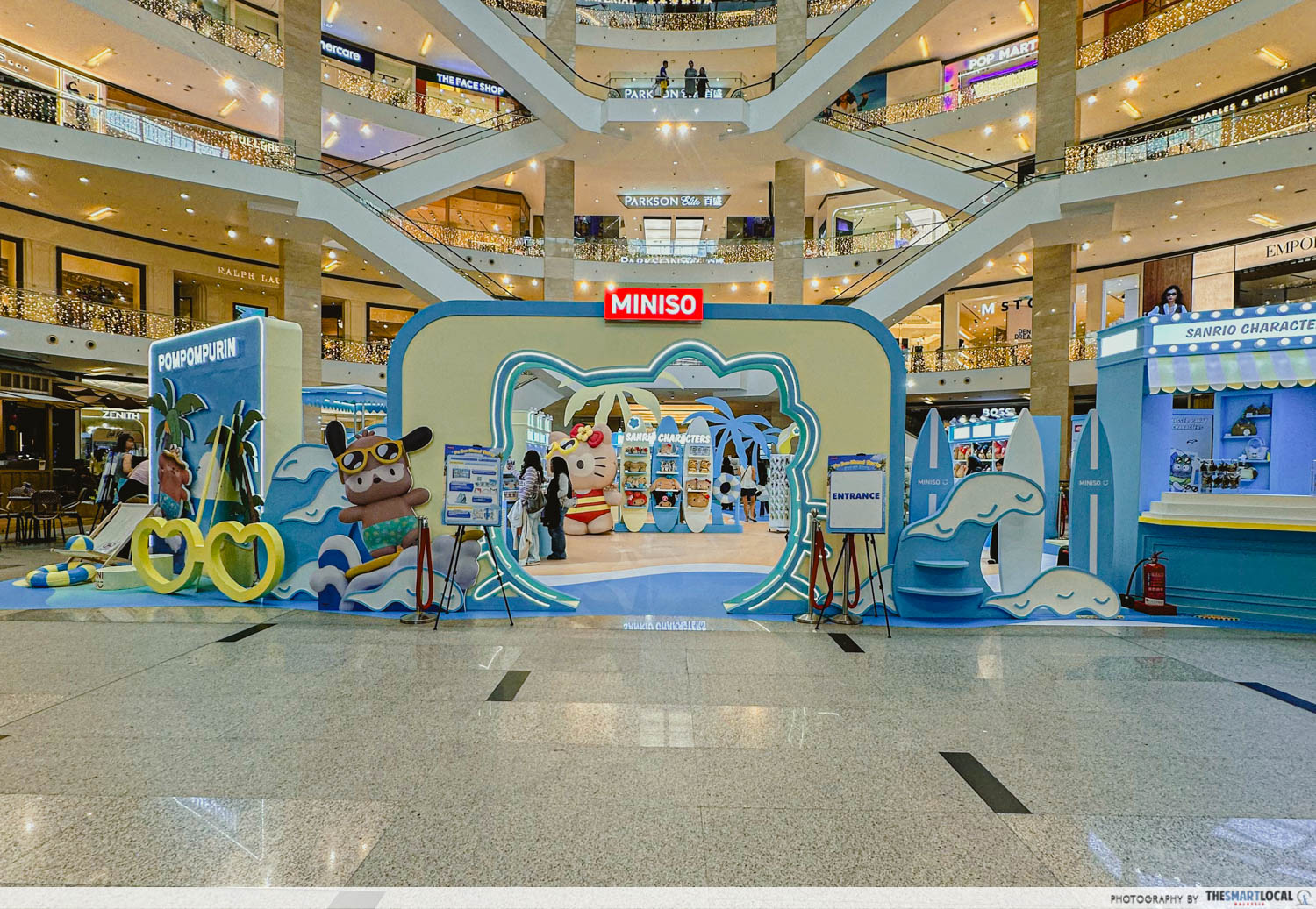 MINISO Sanrio Pop-Up entrance