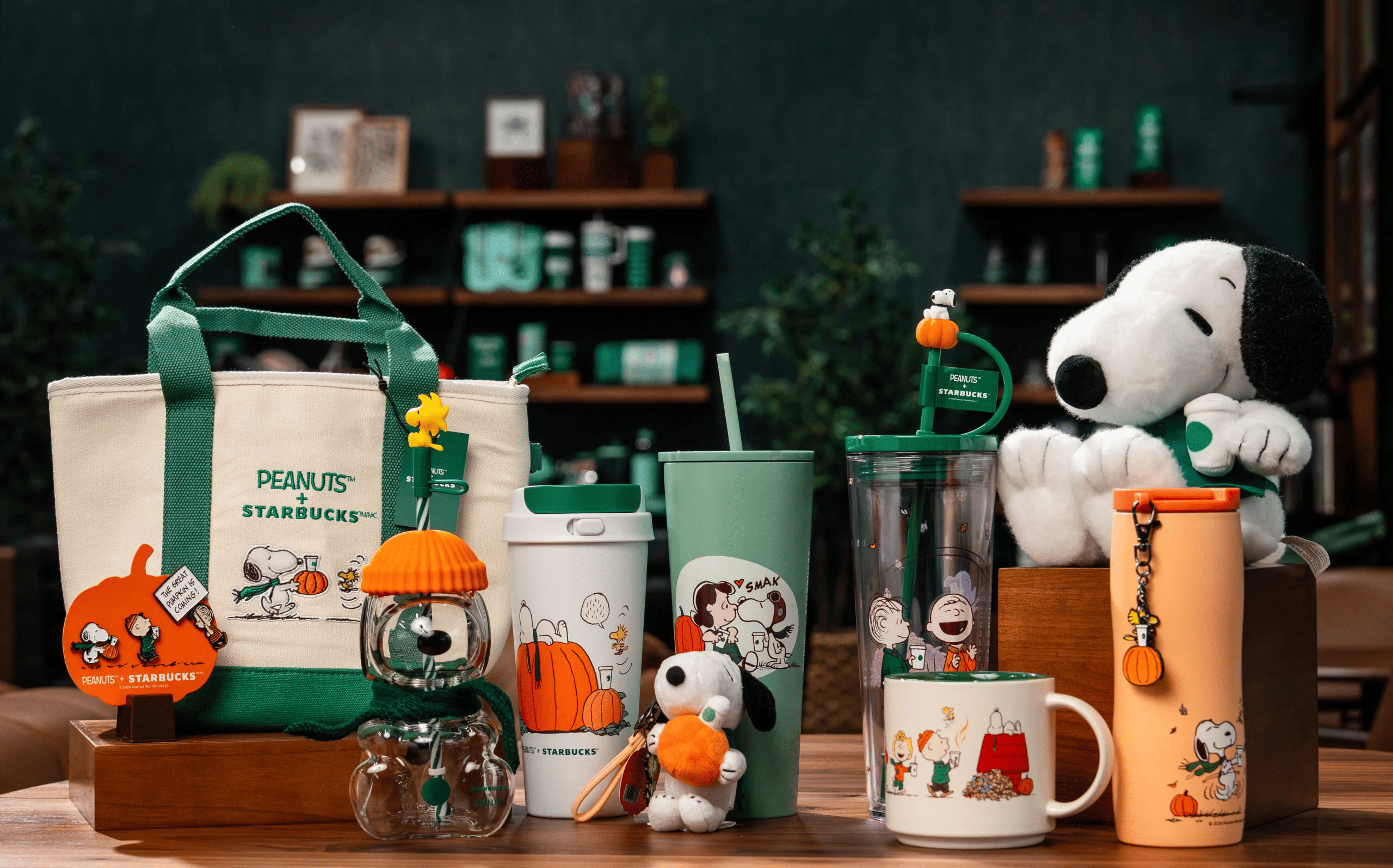 Peanuts x Starbucks collab