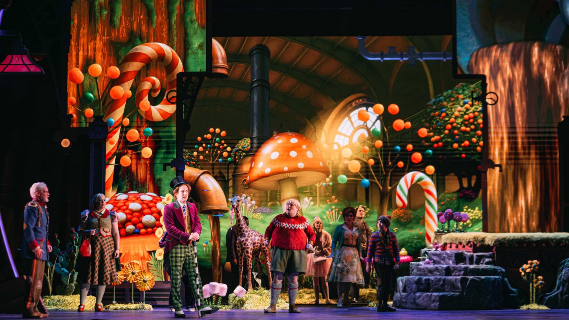 charlie and the chocolate factory jcpac - stage