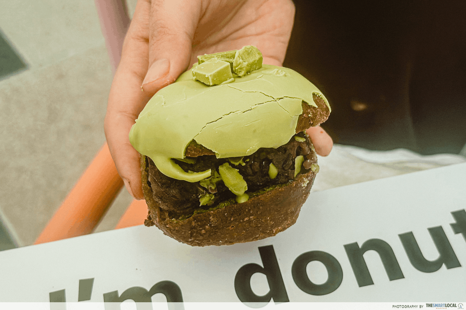 i'm donut the exchange trx - matcha anko sando