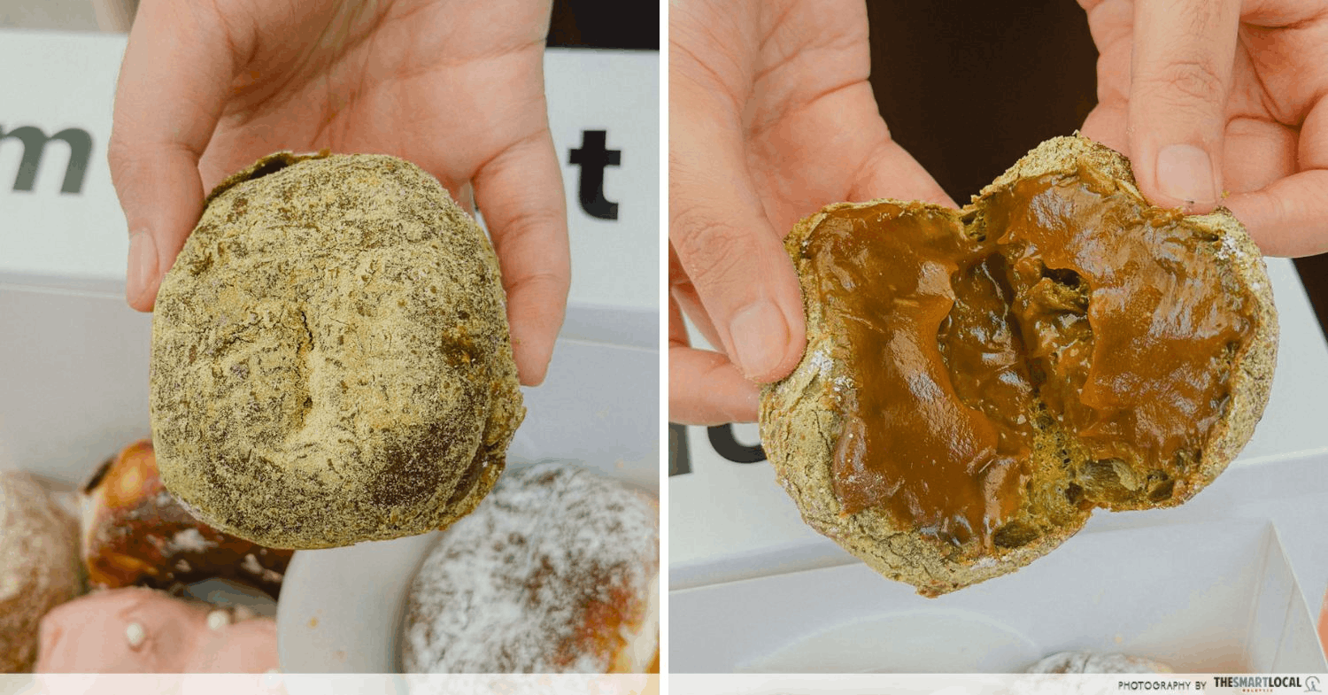 i'm donut the exchange trx - hojicha kaya jam