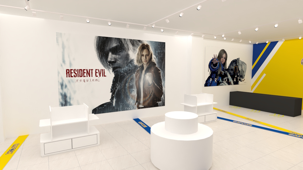 CAPCOM pop-up store KL