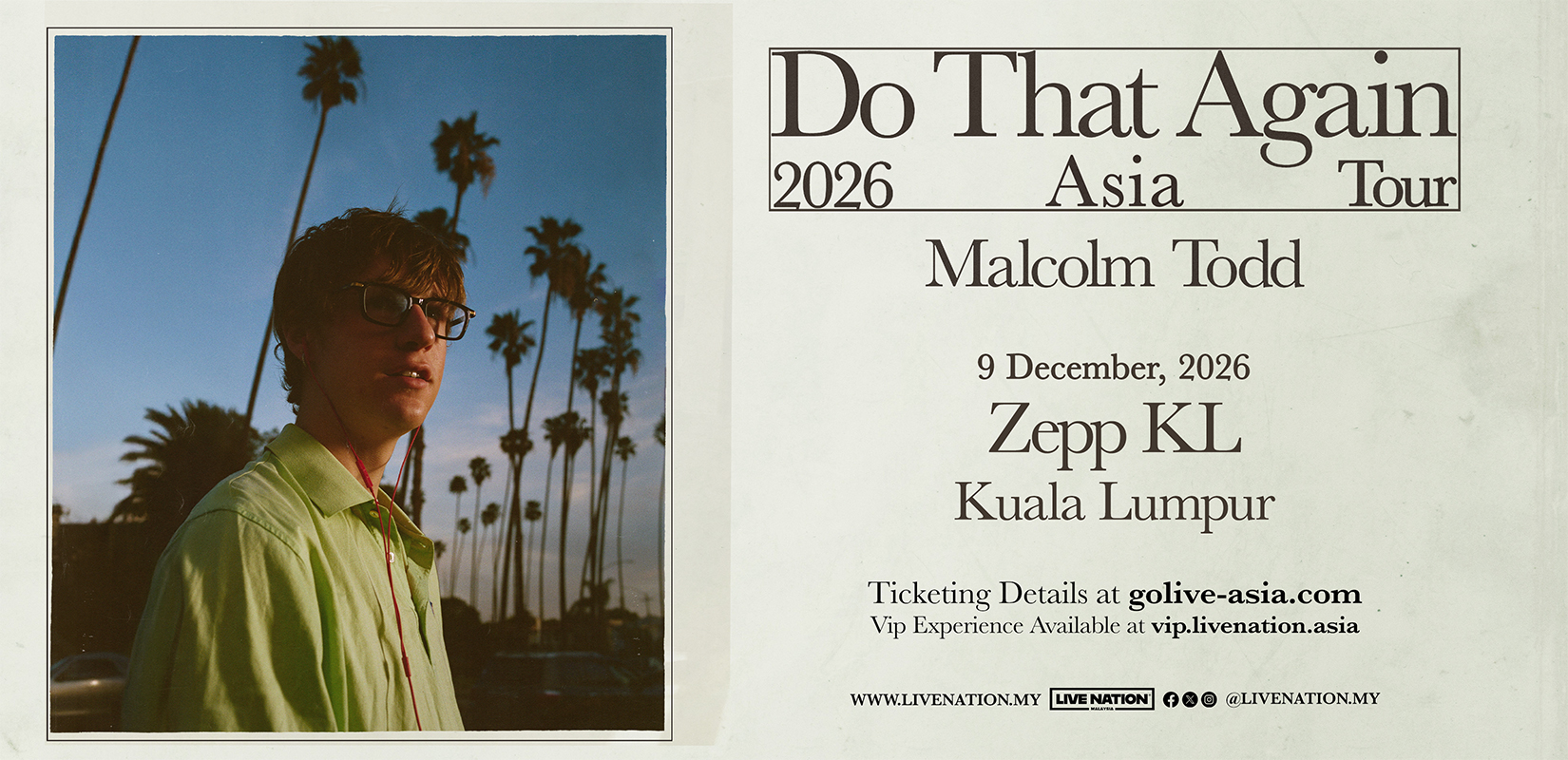 Malcolm Todd Live In Malaysia