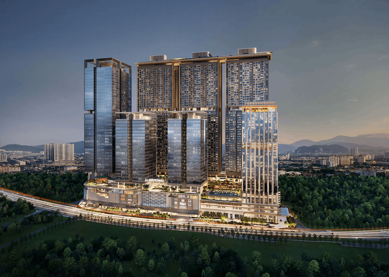 new malls klang valley - aeon mall kl midtown