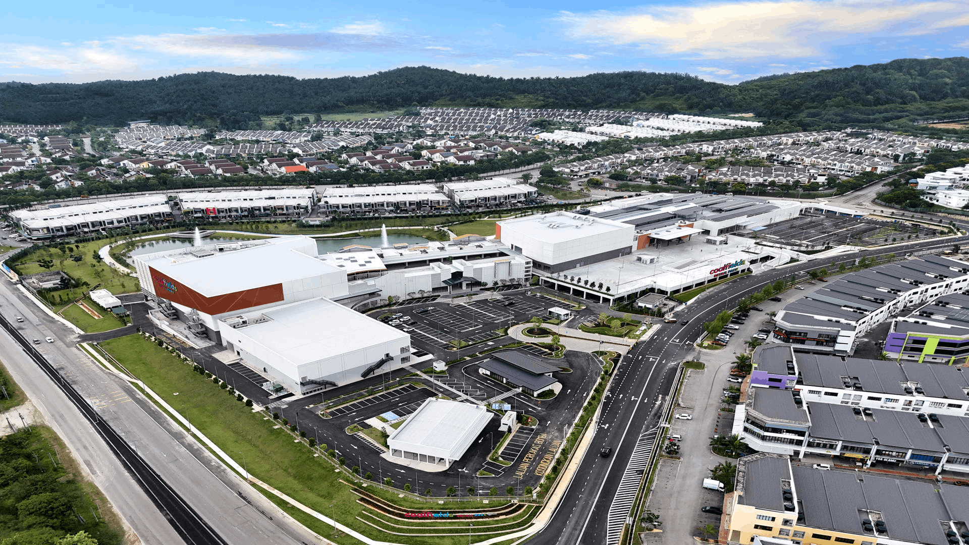 new malls klang valley - coalfields retail park
