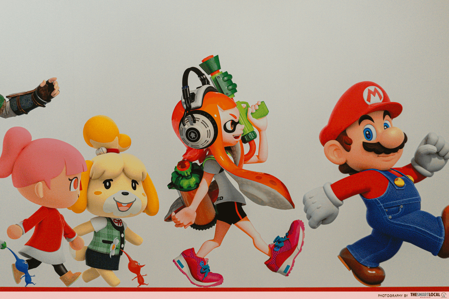 nintendo pop-up malaysia - characters