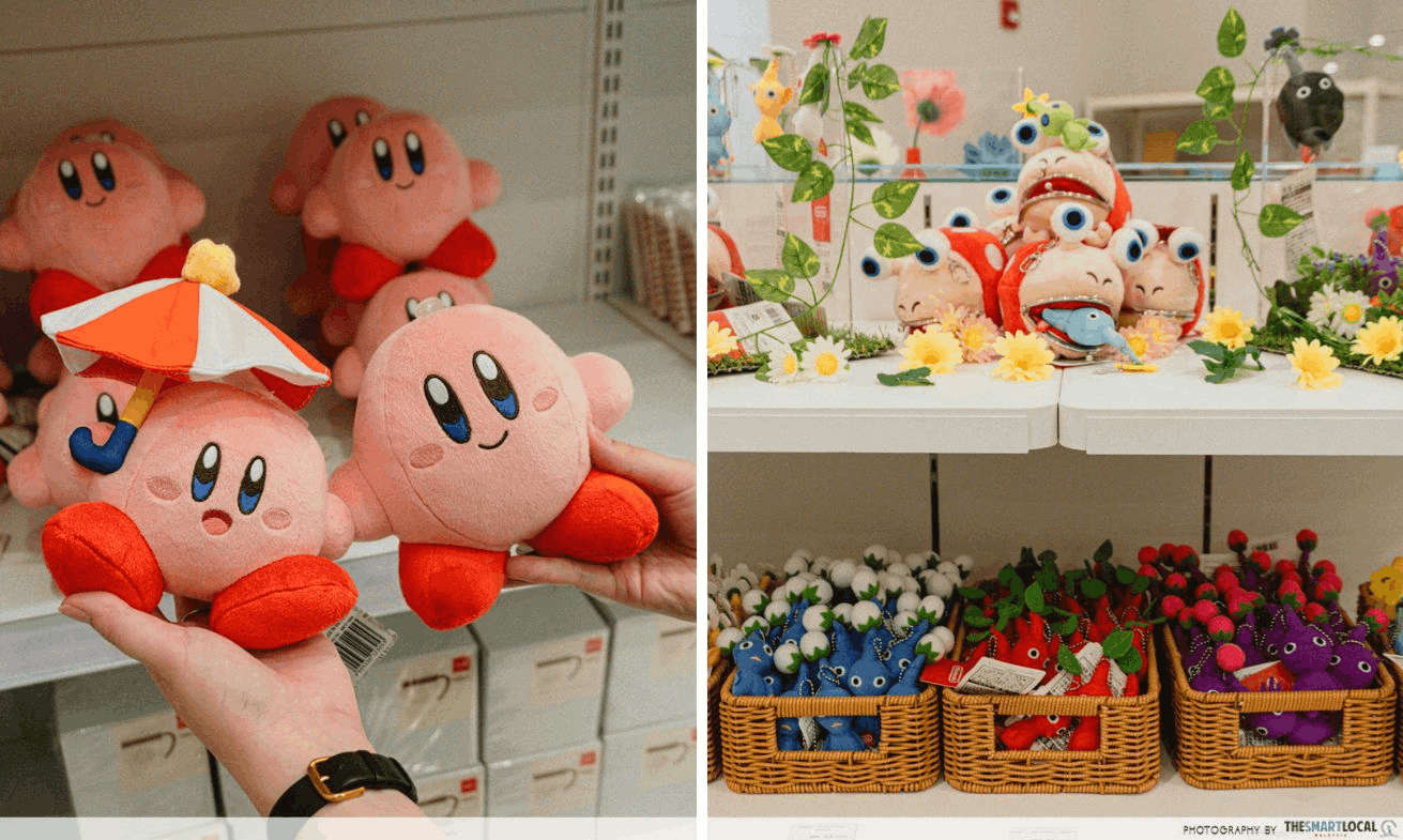 nintendo pop-up malaysia - kirby, pikmin