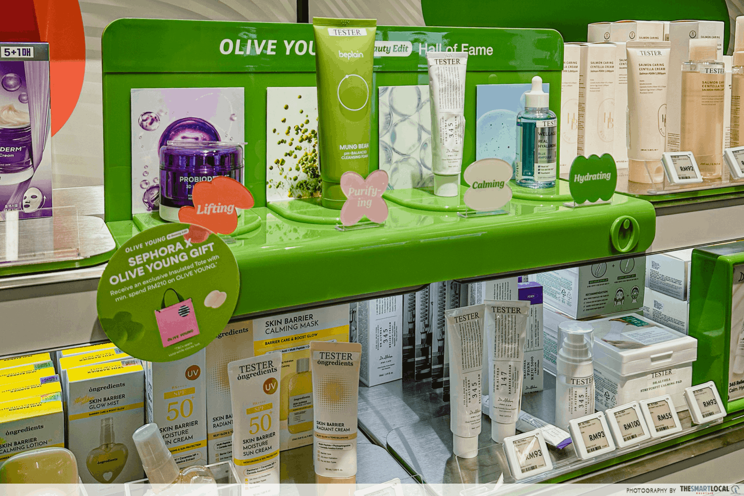 olive young sephora malaysia - k-beauty products
