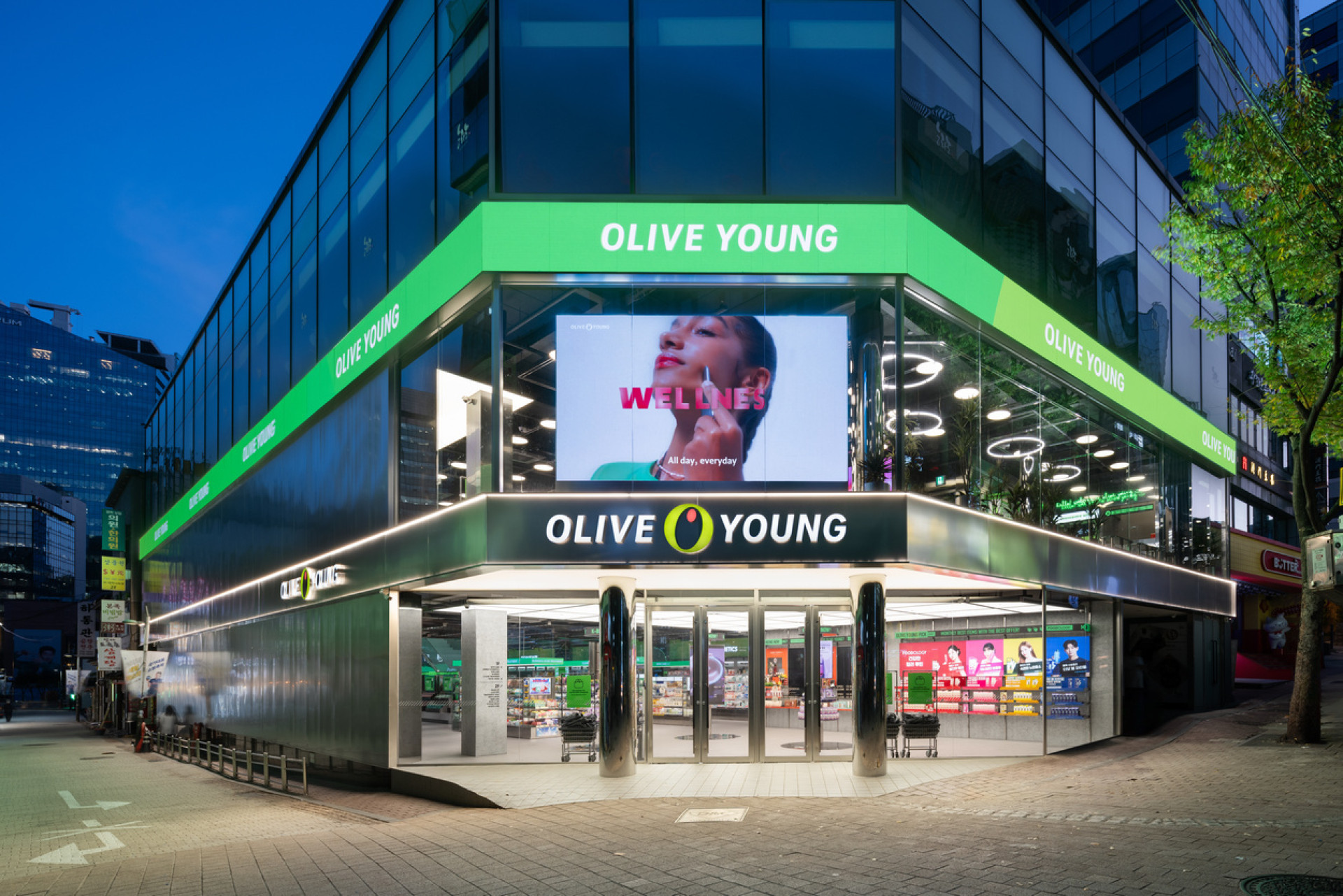 olive young sephora malaysia - gangnam store