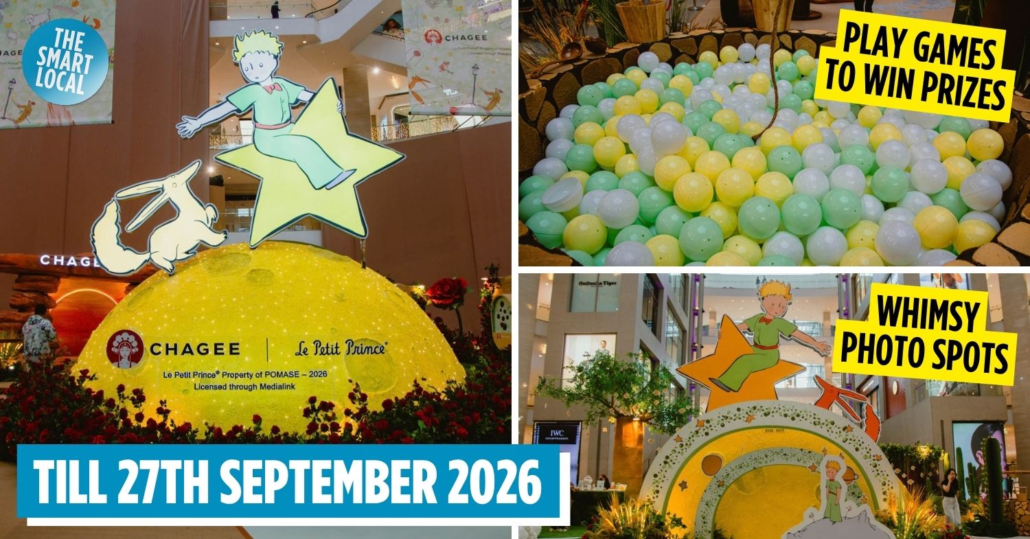 There’s A The Little Prince & Chagee Pop-Up Experience In KL With Whimsical Photo Spots & Drink Vouchers To Snag