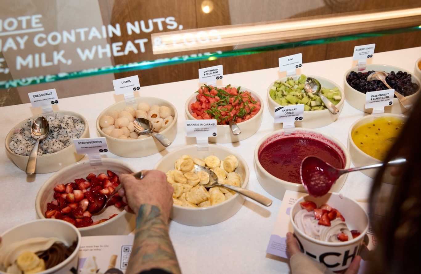 yo-chi opening in malaysia - toppings