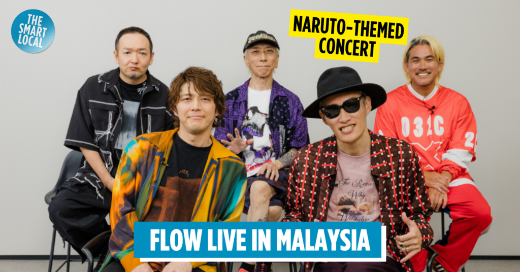Japanese Rock Band Flow Brings Naruto-Themed Rock Concert To Malaysia On 4th November