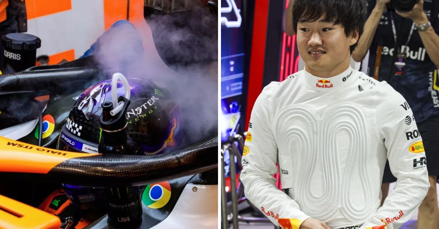 bahrain gp malaysia - driver cooling system
