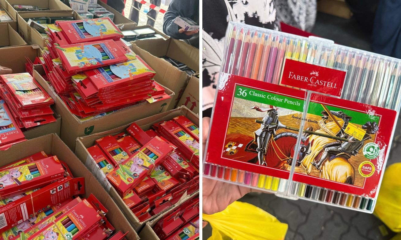 faber castell warehouse sale - colour pencils